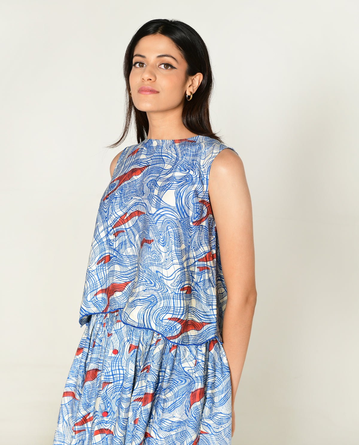 Ponzo Top With Skirt - CiceroniCo-ord SetRias Jaipur