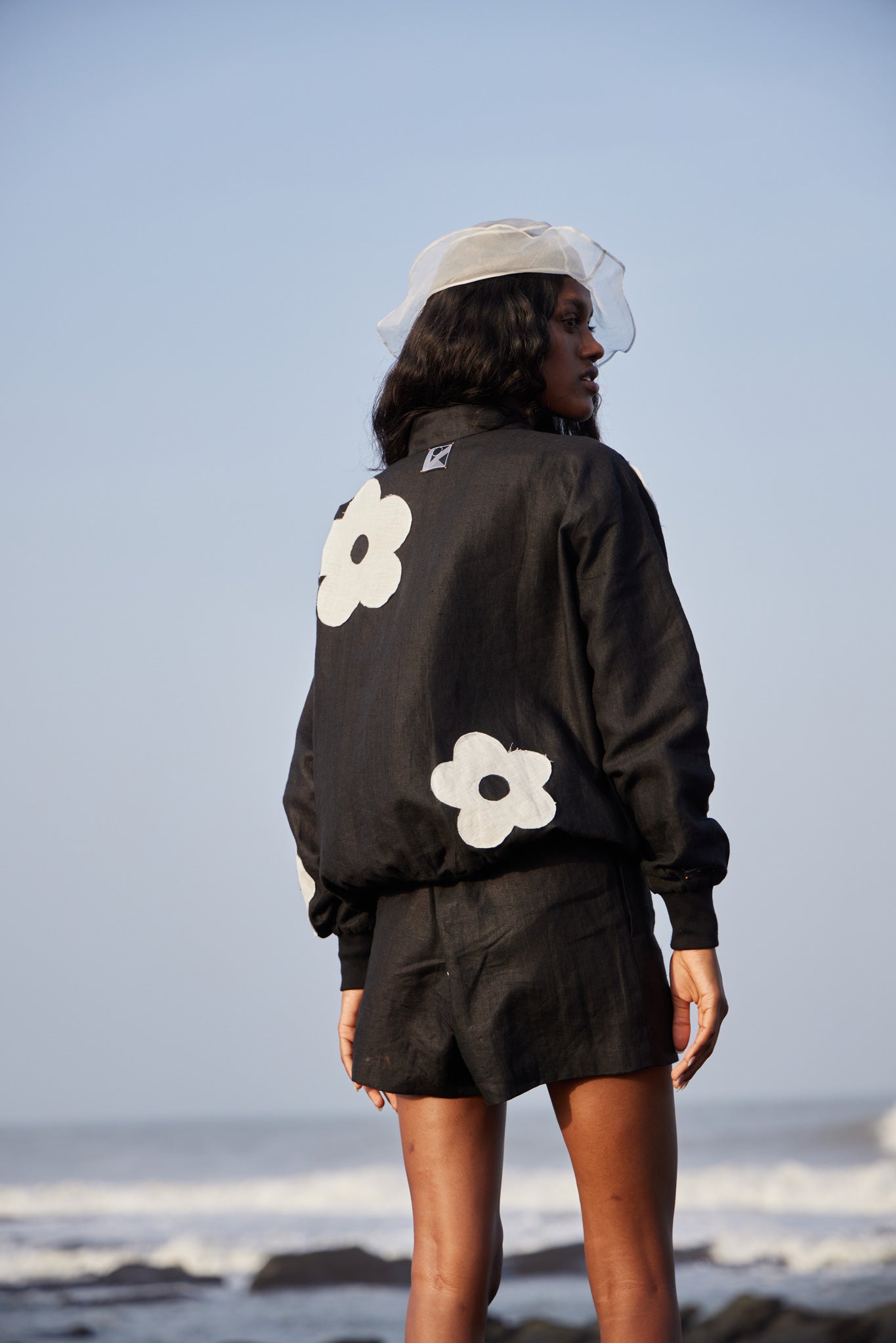 Poppy Bomber Jacket - CiceroniJacketsPriyanca Khanna