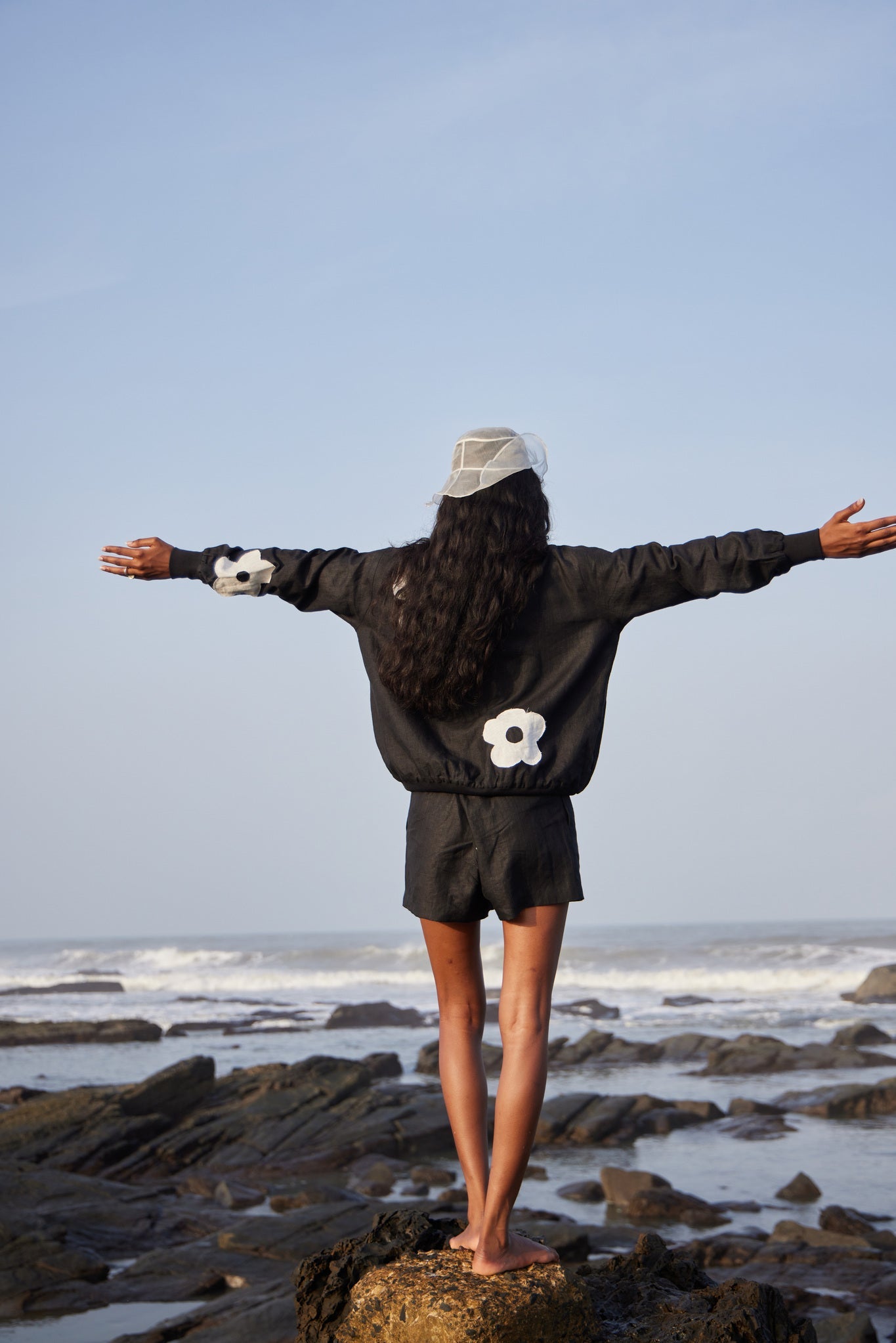 Poppy Bomber Jacket - CiceroniJacketsPriyanca Khanna