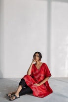 Poppy Fields Bandhani Kurta Set - CiceroniKurta SetSilai Studio