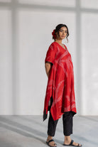 Poppy Fields Bandhani Kurta Set - CiceroniKurta SetSilai Studio