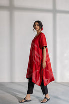 Poppy Fields Bandhani Kurta - CiceroniKurtaSilai Studio