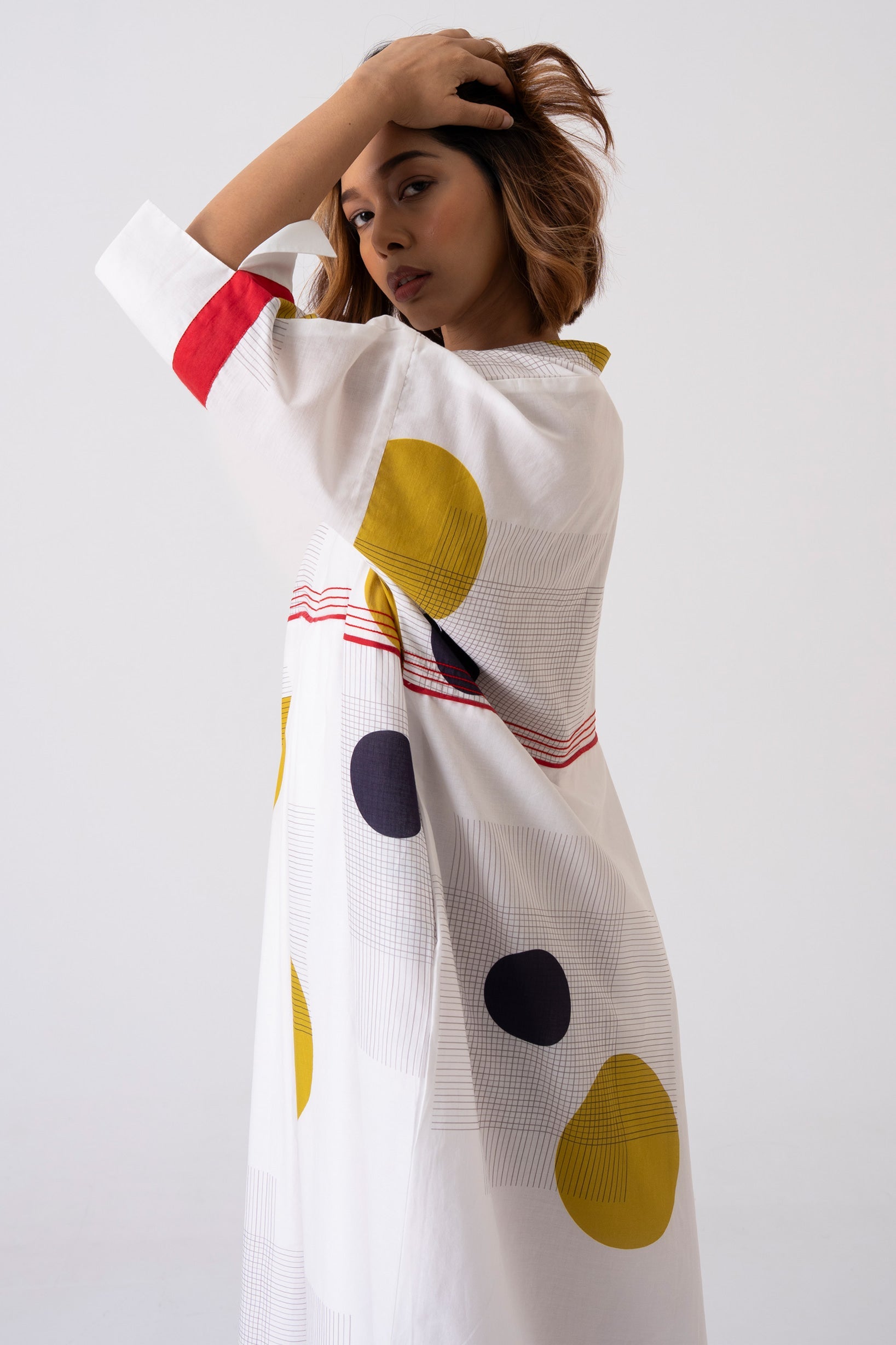 Poppy Kaftan - Lime green - CiceroniKaftanThe Kaatn Trail