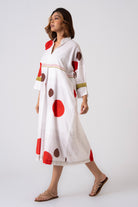 Poppy Kaftan - Red - CiceroniKaftanThe Kaatn Trail