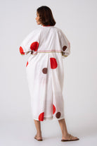 Poppy Kaftan - Red - CiceroniKaftanThe Kaatn Trail