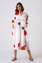 Poppy Kaftan - Red - CiceroniKaftanThe Kaatn Trail
