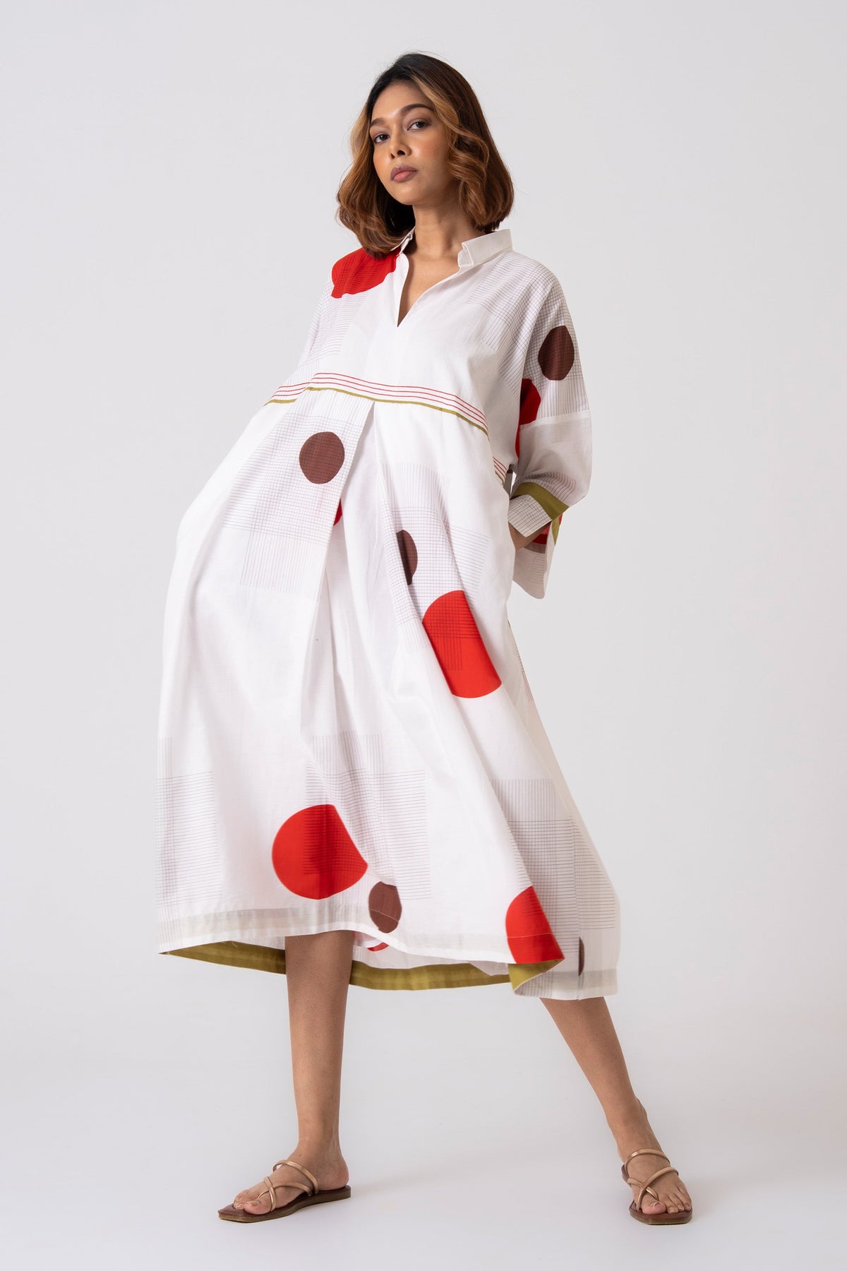 Poppy Kaftan - Red - CiceroniKaftanThe Kaatn Trail