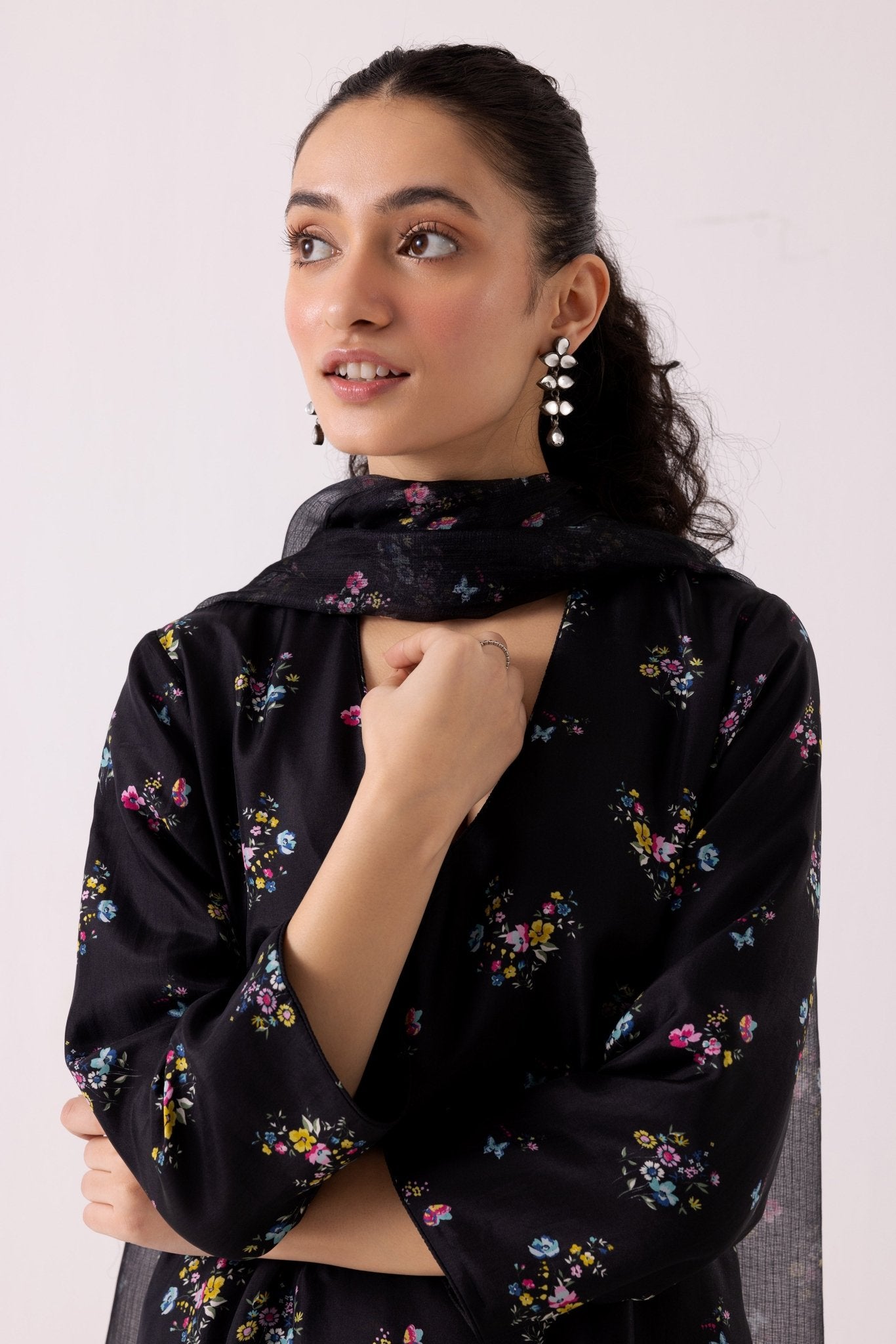 Poppy Set - Black - CiceroniKurta SetLabel Shreya Sharma