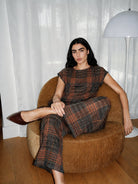 Post Card Set - Peppercorn Weave - CiceroniCo-ord SetPaeony