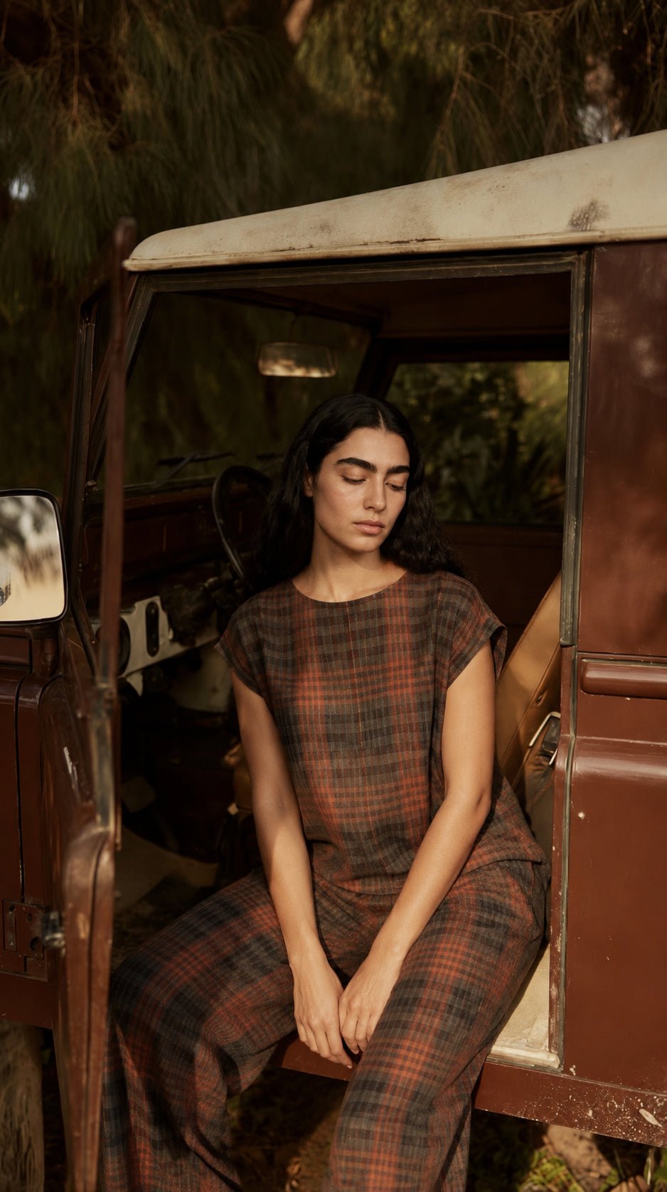 Post Card Set - Peppercorn Weave - CiceroniCo-ord SetPaeony