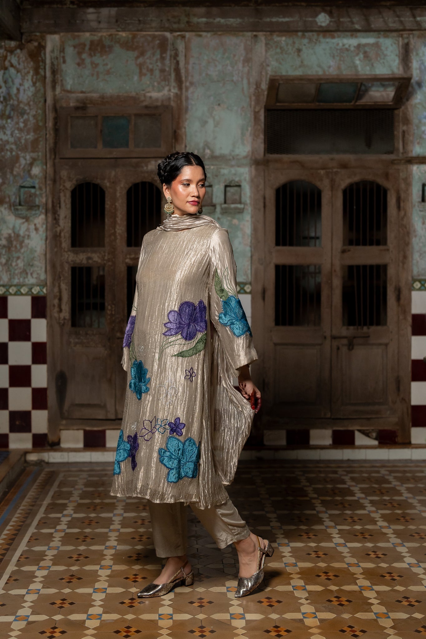 Preet Set - CiceroniKurta Set, Festive WearChambray &amp; Co.