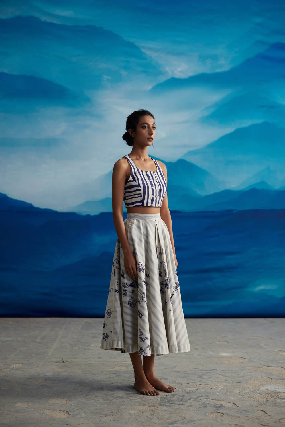 Primula Racer Back Blouse - CiceroniBustierAhmev