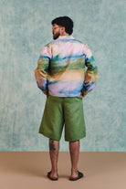 Prism Co - Linen Men's Flap Jacket - CiceroniJacketsSaphed