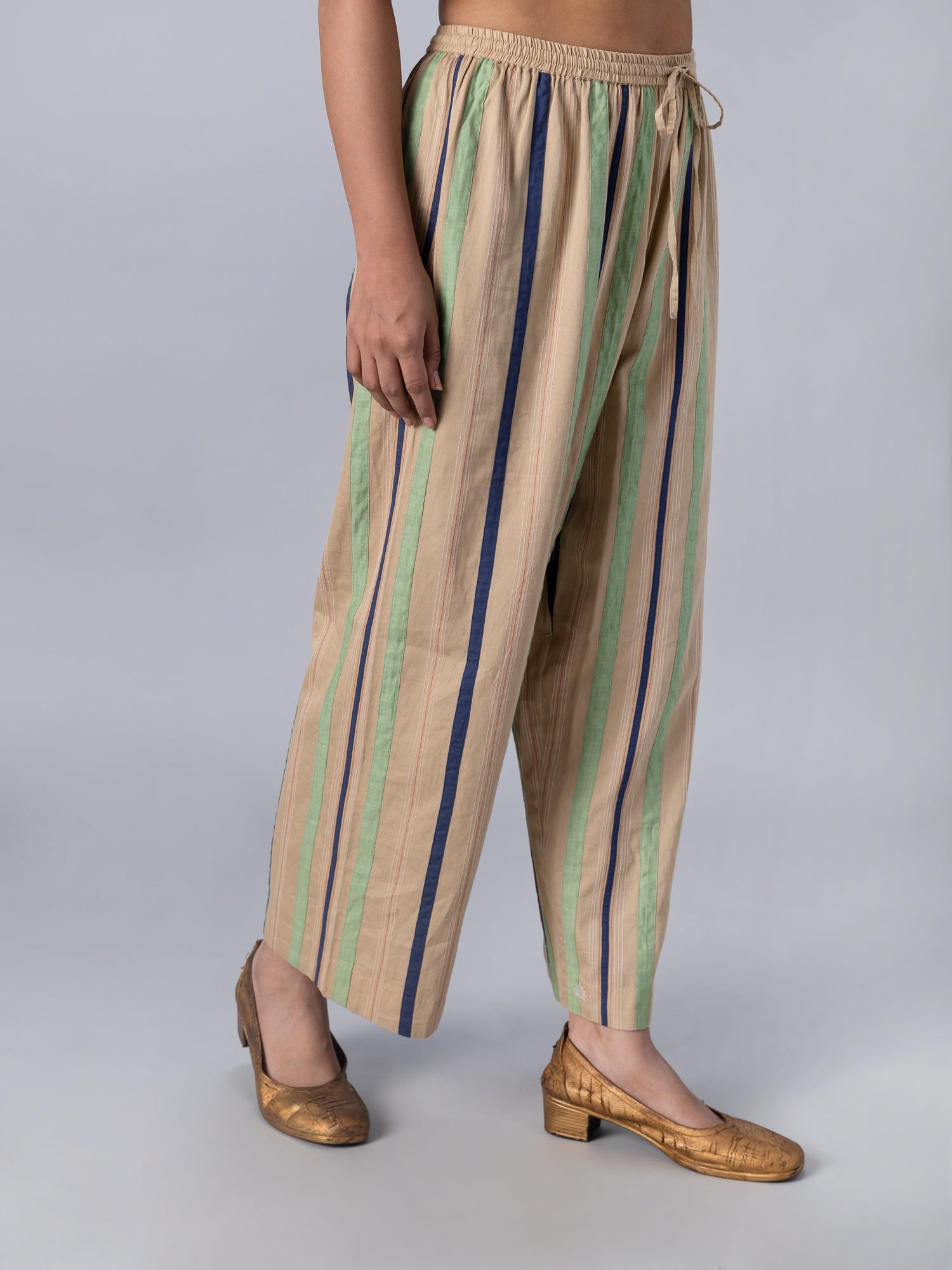 Pushpa Mud Trousers - CiceroniPyjamaShades of India