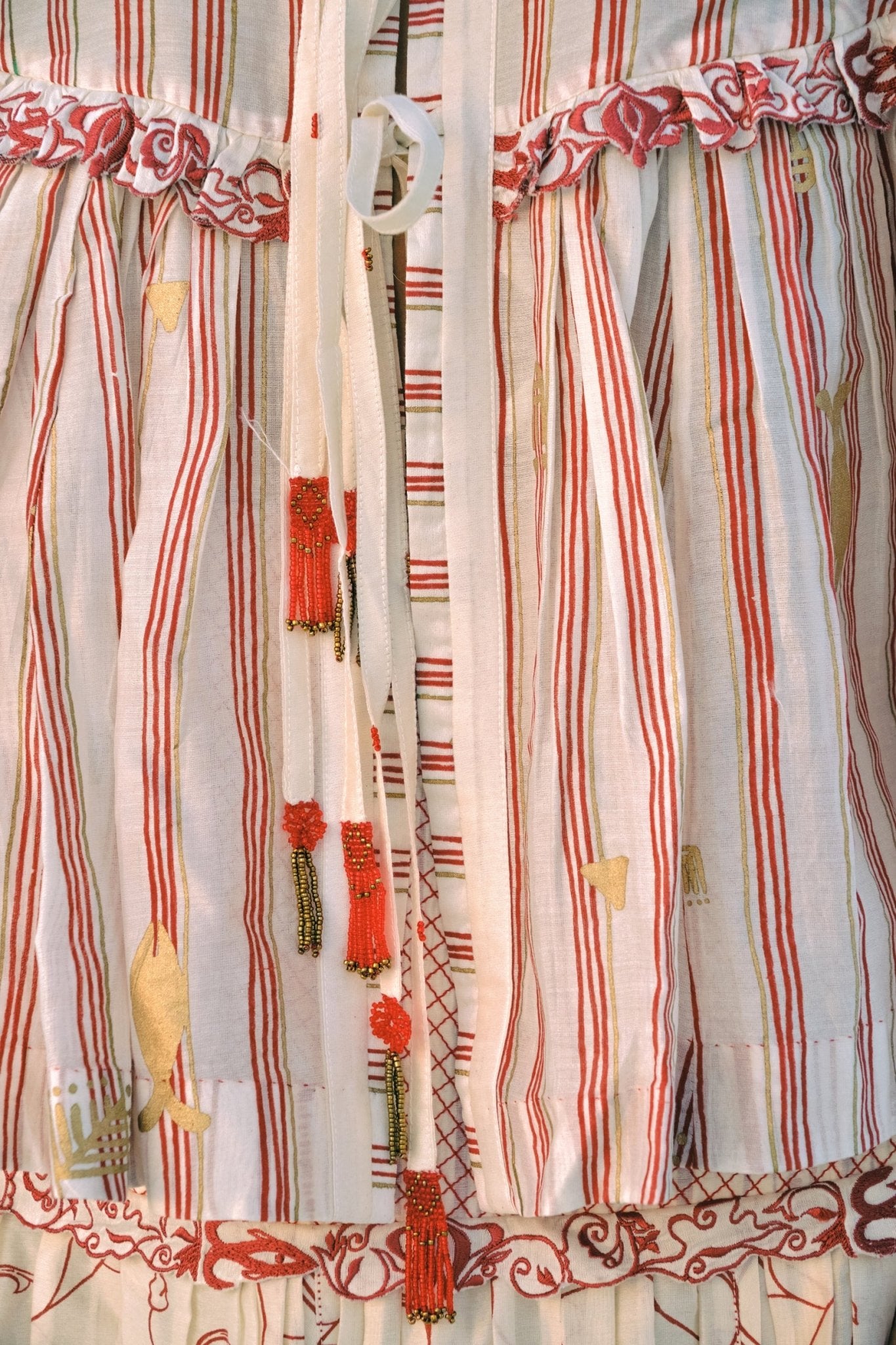 Pwint Tie - up Top - CiceroniTopsAhmev