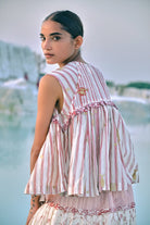 Pwint Tie - up Top - CiceroniTopsAhmev