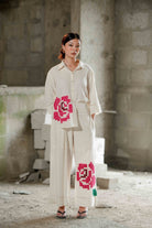 Quiet Bloom Shirt and Trouser Set - CiceroniCo-ord SetsFive Thirty Somewhere