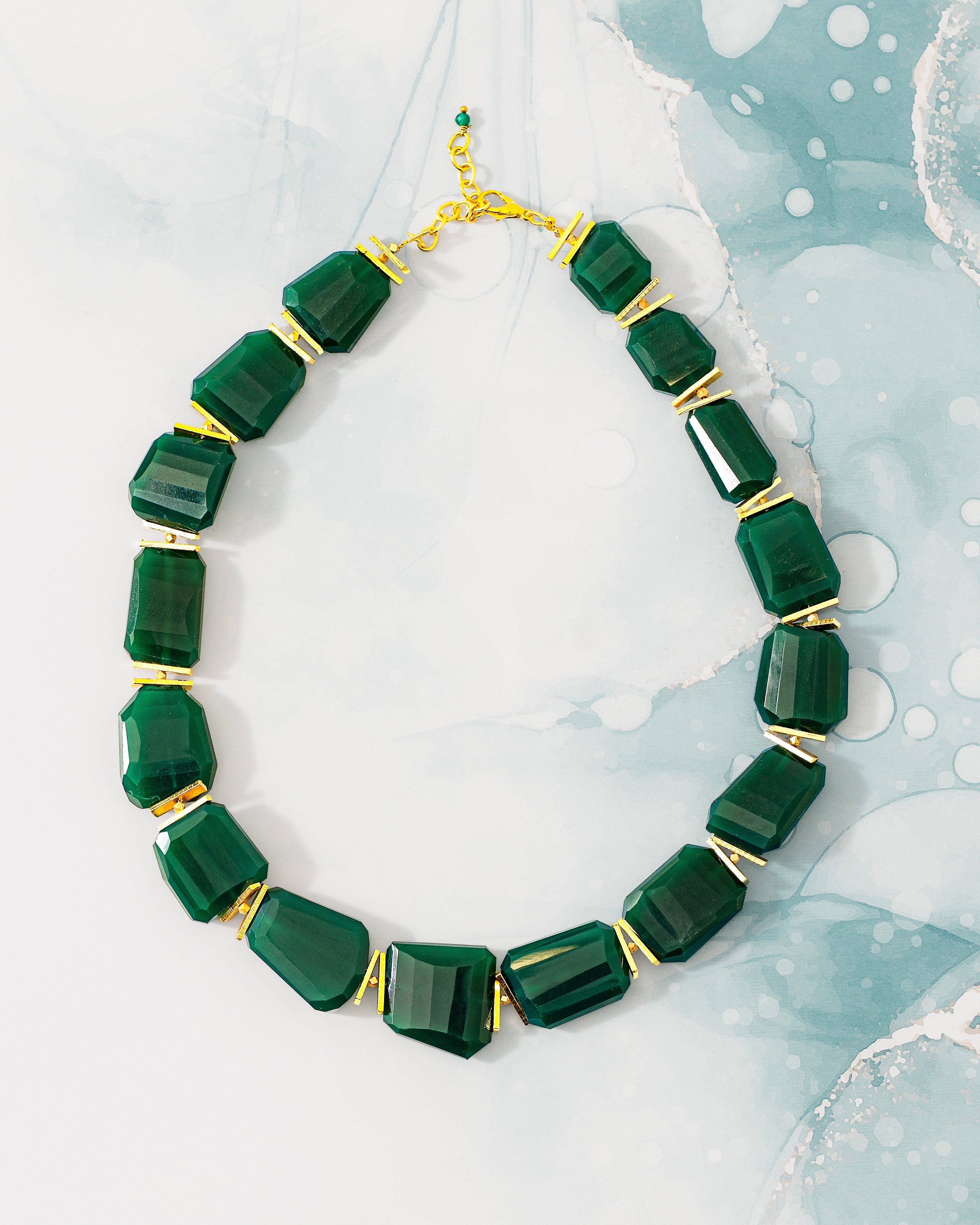 Quintessential Green Necklace - CiceroniNecklaceUnbent