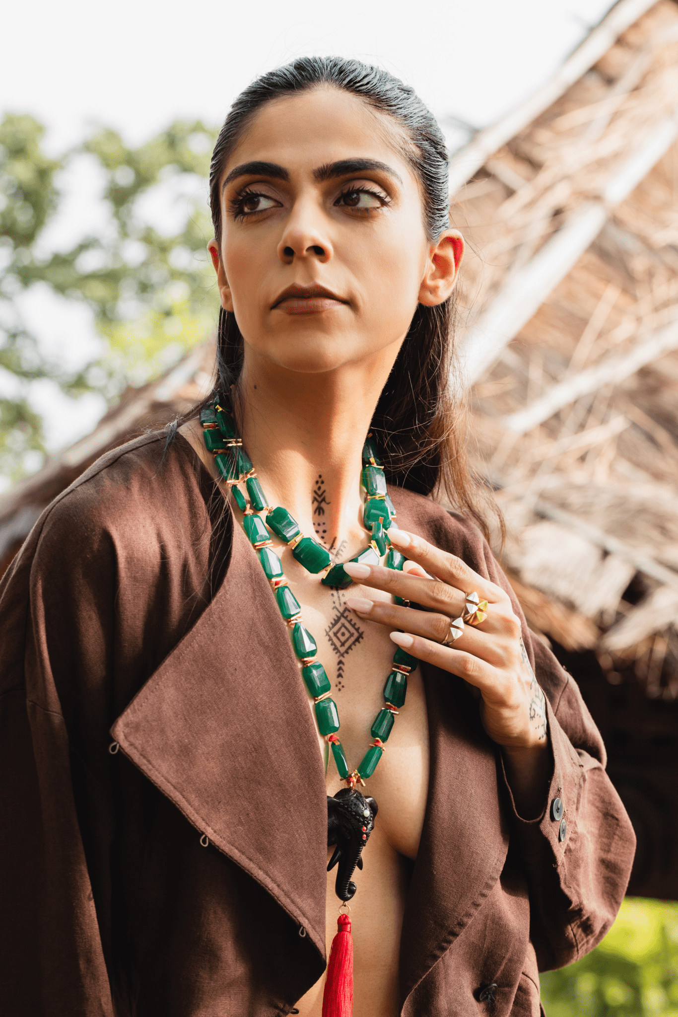 Quintessential Green Necklace - CiceroniNecklaceUnbent