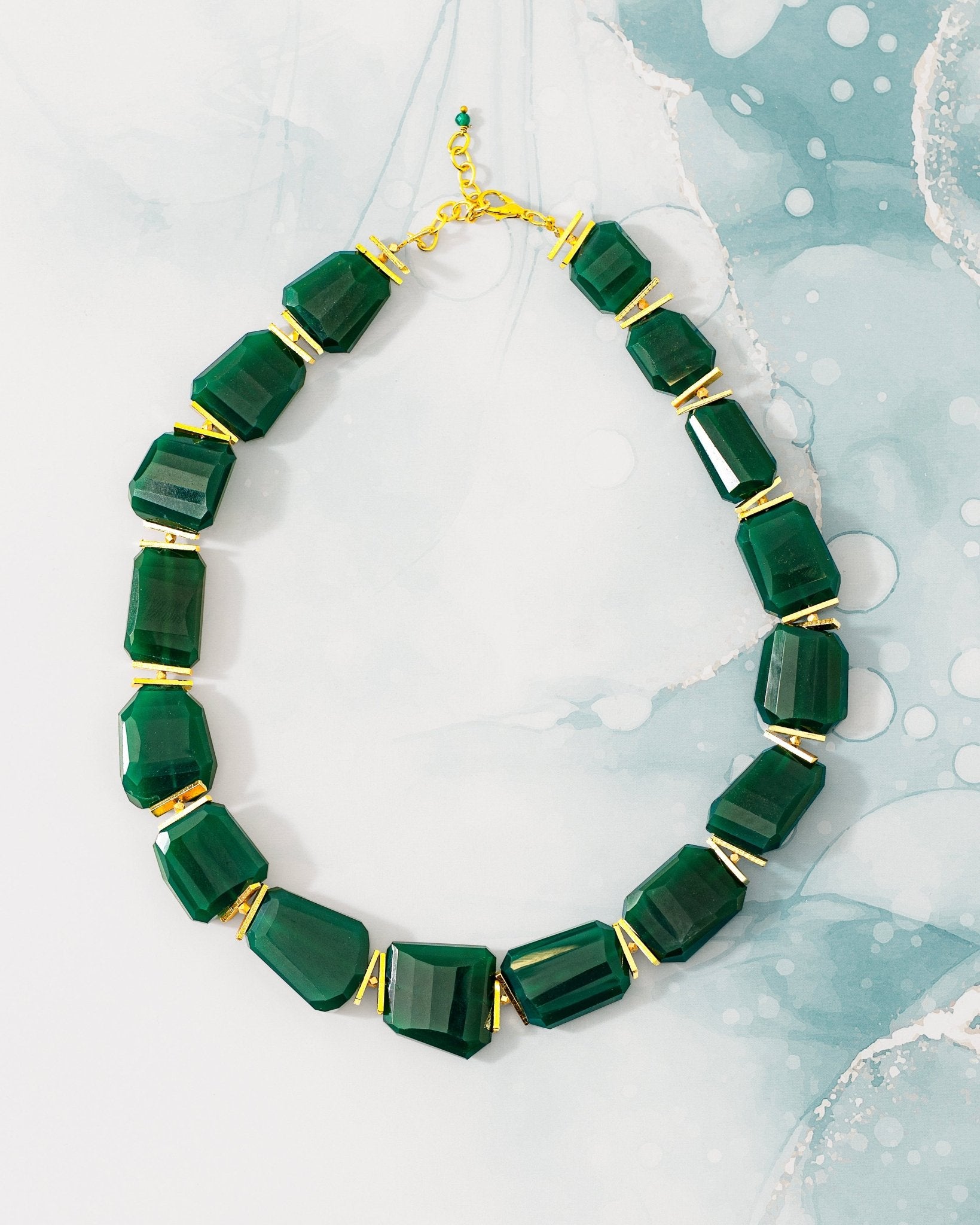 Quintessential Green Necklace - CiceroniNecklaceUnbent