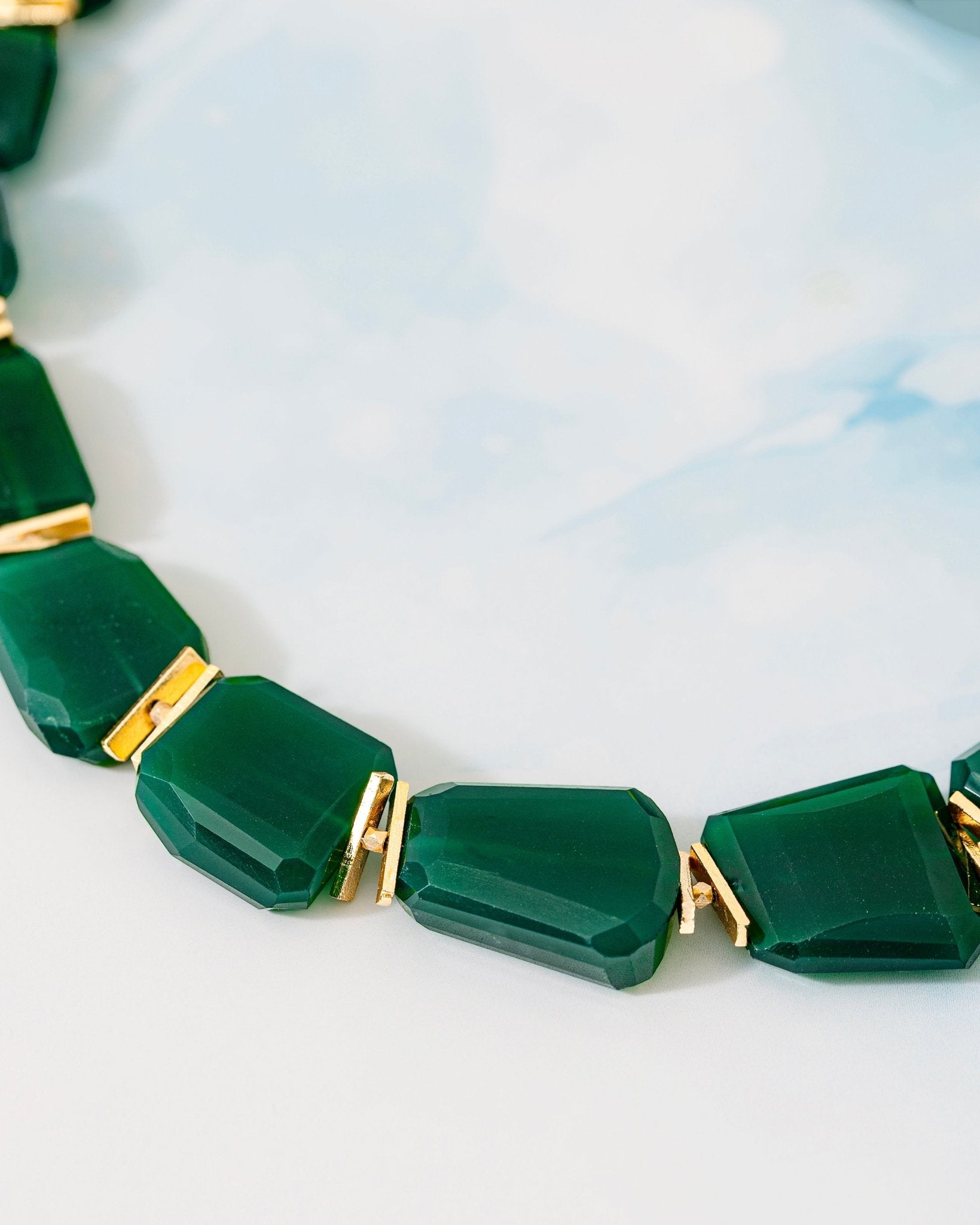 Quintessential Green Necklace - CiceroniNecklaceUnbent