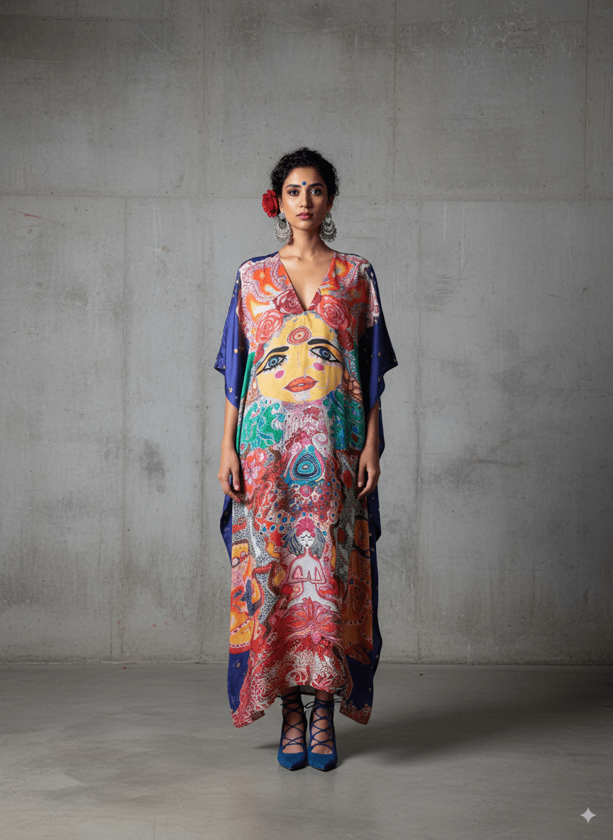 Raasleela Kaftan - CiceroniKaftanRed Lotus Stories