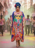 Raasleela Kaftan - CiceroniKaftanRed Lotus Stories