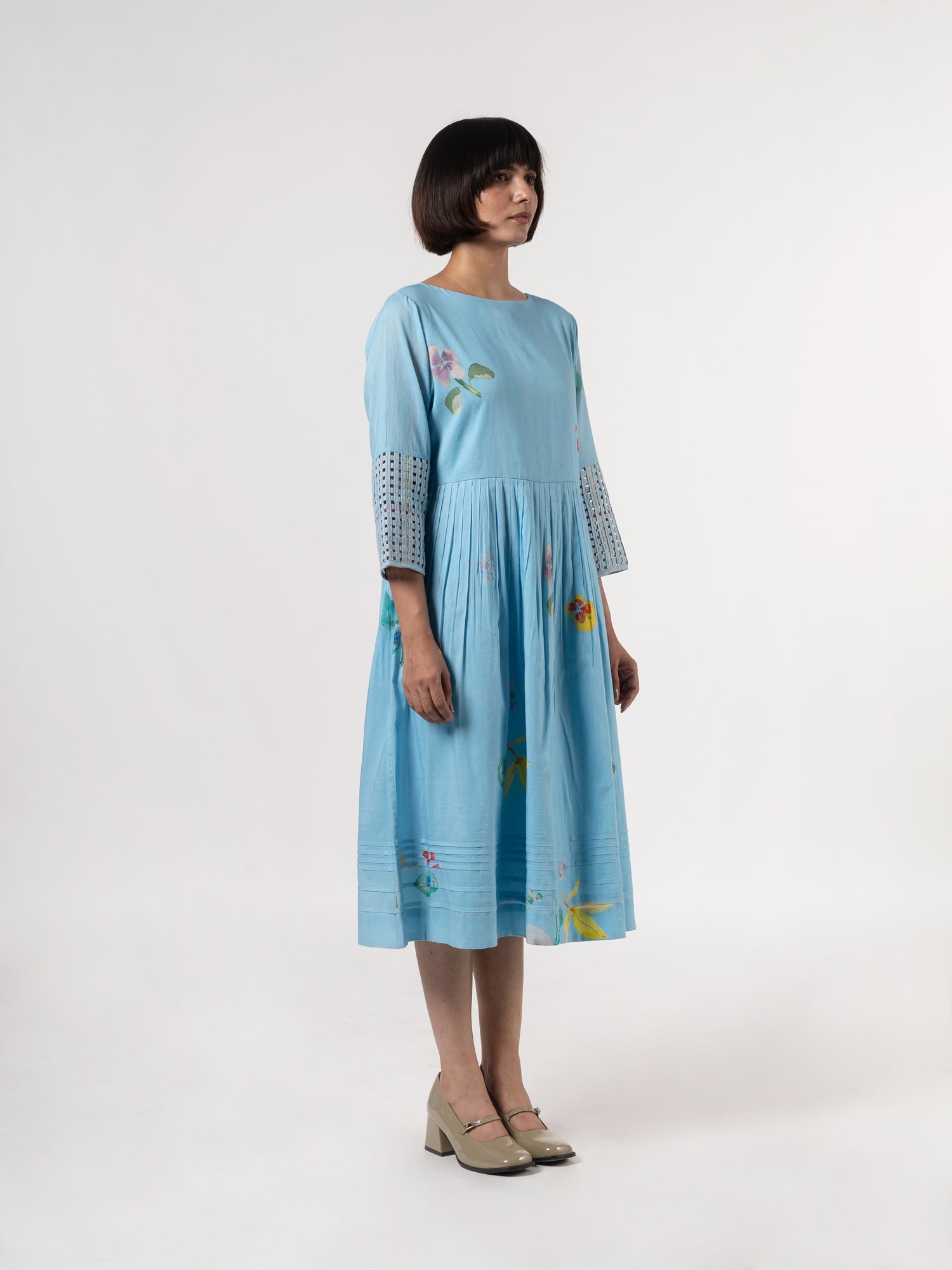Rafael Blue Dress - CiceroniDressesShades of India