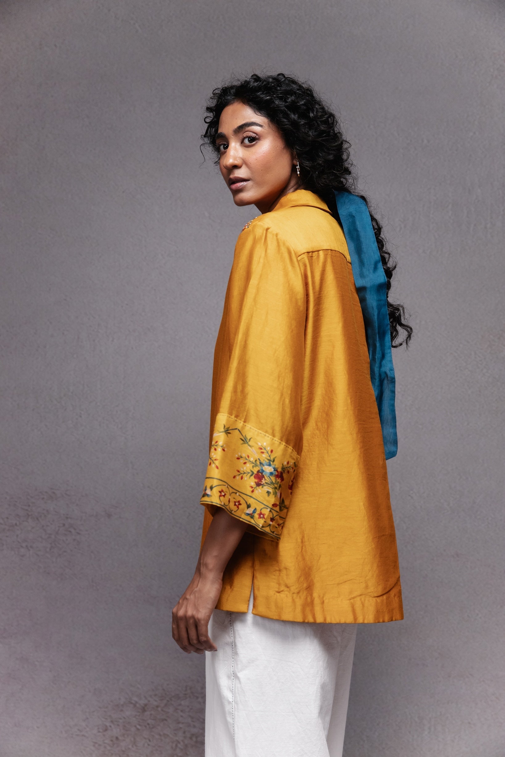 Raha Shirt in Mustard - CiceroniWomen ShirtsSubbah
