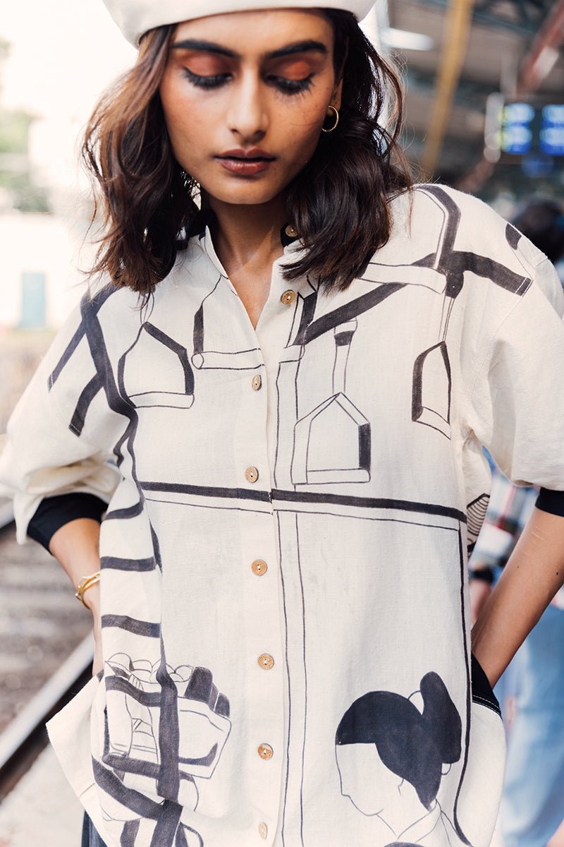Railway Shirt - CiceroniWomen ShirtsAsaii