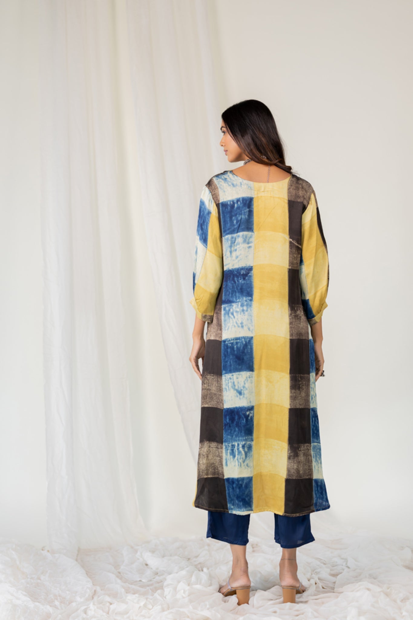 Rain Earth Mosaic Kurta - CiceroniKurta, Everyday WearMaidaan