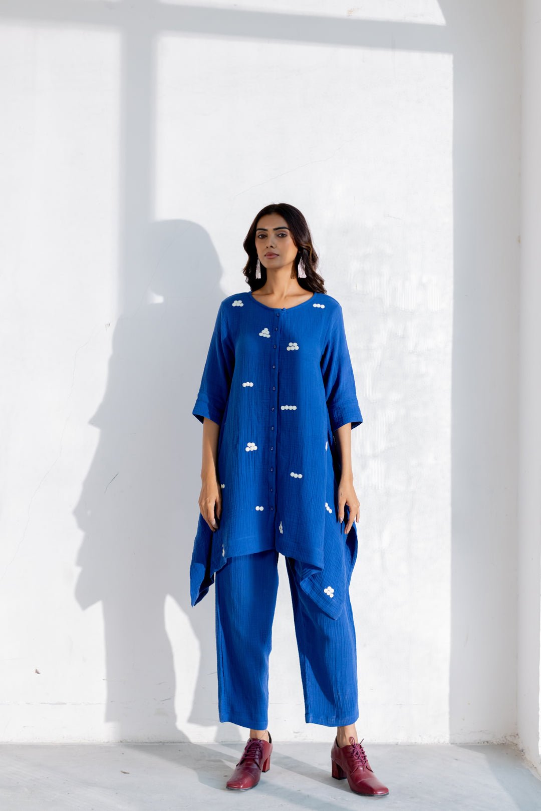 Raindot Embroidered Co-Ord - CiceroniCo-ord SetSilai Studio
