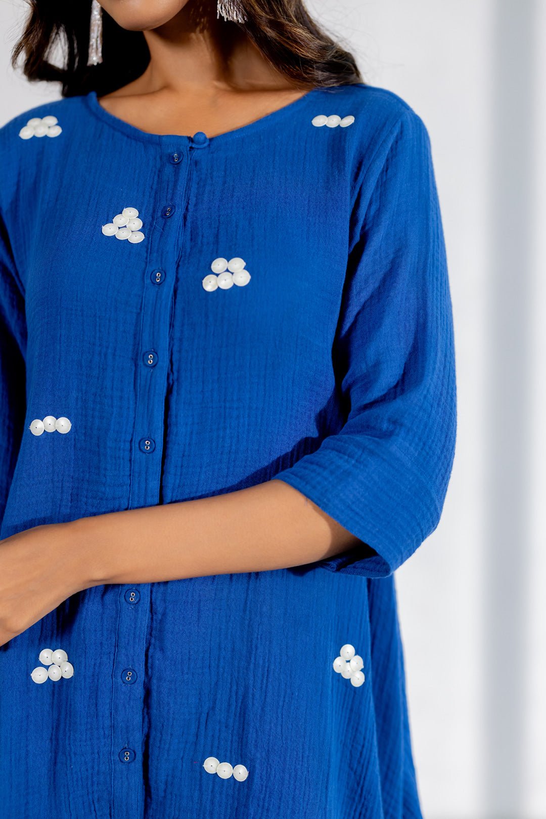 Raindot Embroidered Co-Ord - CiceroniCo-ord SetSilai Studio