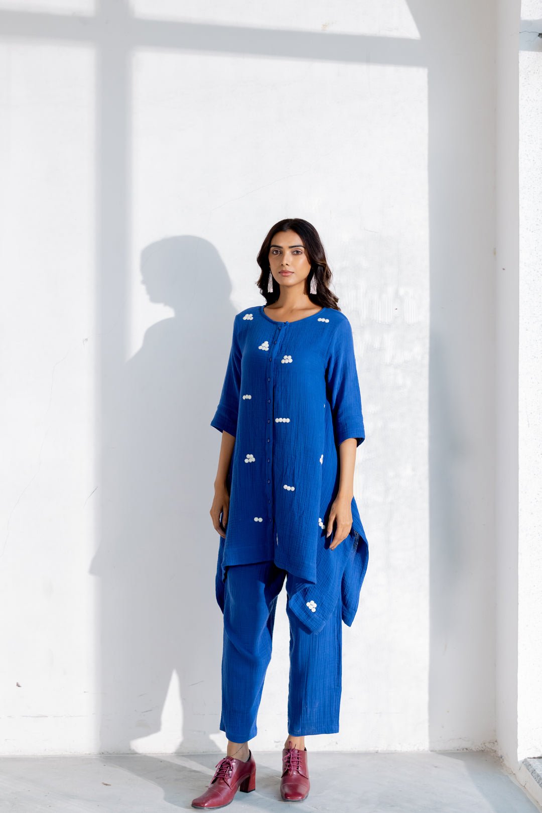 Raindot Embroidered Co-Ord - CiceroniCo-ord SetSilai Studio