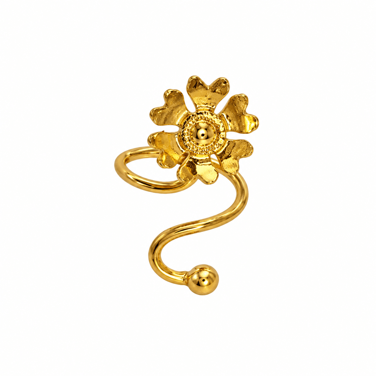 Raining Flower Nail Ring - CiceroniNail RingKalon Art Jewellery
