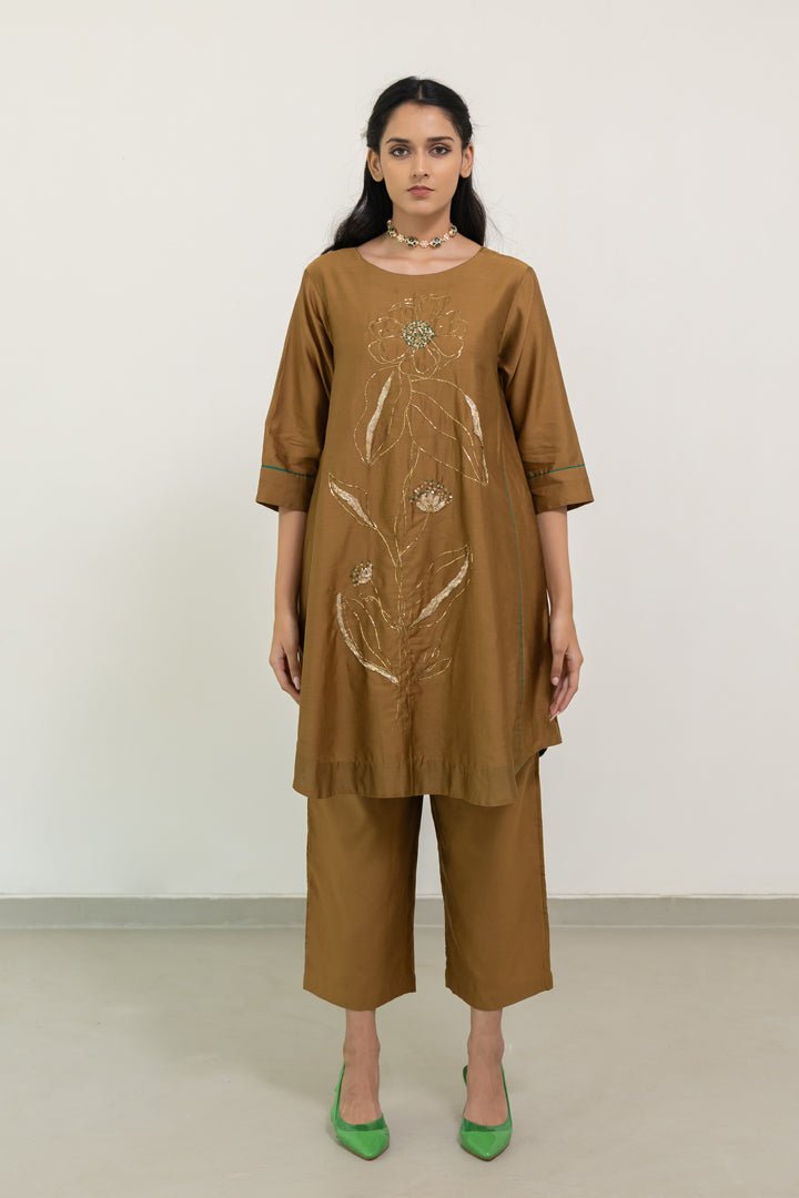 Raivya Embroidered Co - ord Set - CiceroniKurta Set, Festive WearSilai Studio