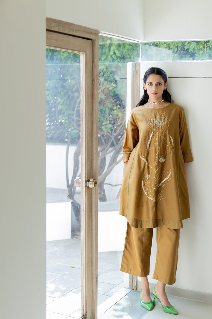 Raivya Embroidered Co - ord Set - CiceroniKurta Set, Festive WearSilai Studio