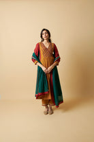 Rang Rasiya Embroidered Kurta Set- Set of 3 - CiceroniKurta Set, Festive WearPants and Pajamas