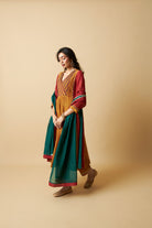 Rang Rasiya Embroidered Kurta Set- Set of 3 - CiceroniKurta Set, Festive WearPants and Pajamas