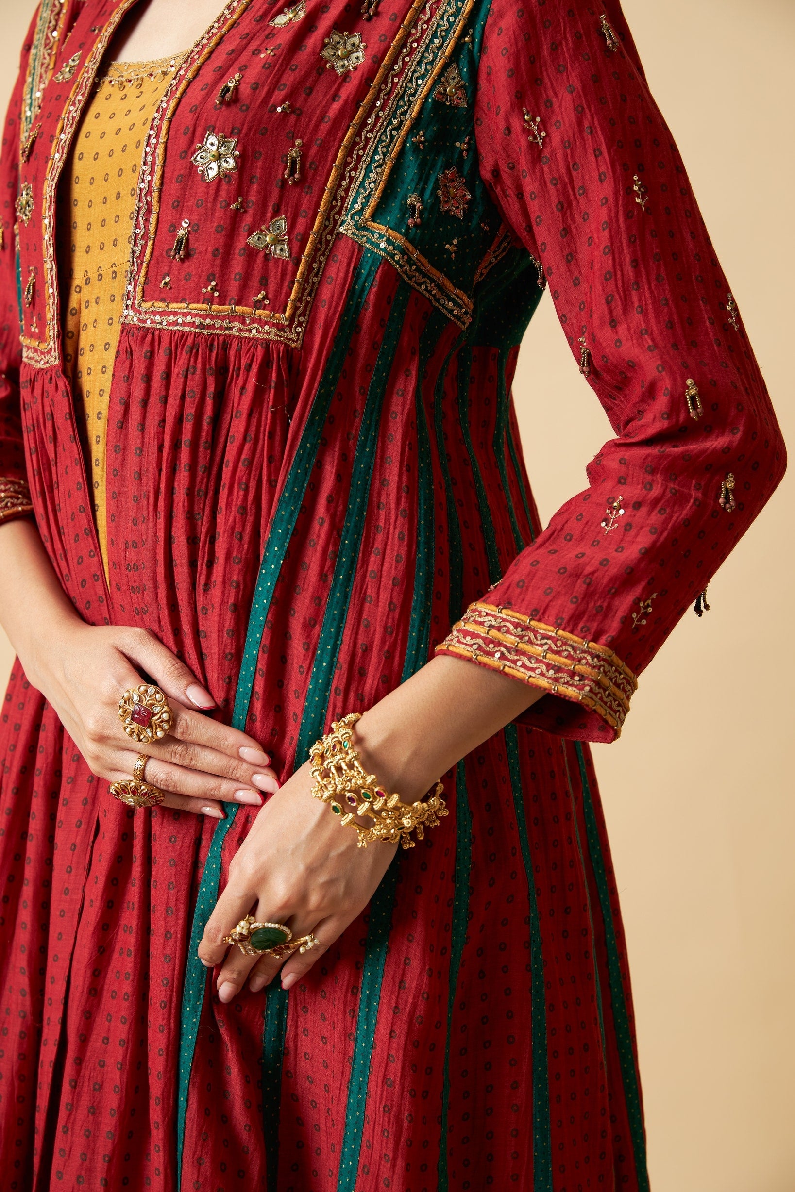 Rangrez Embroidered Jacket - CiceroniJacketPants and Pajamas