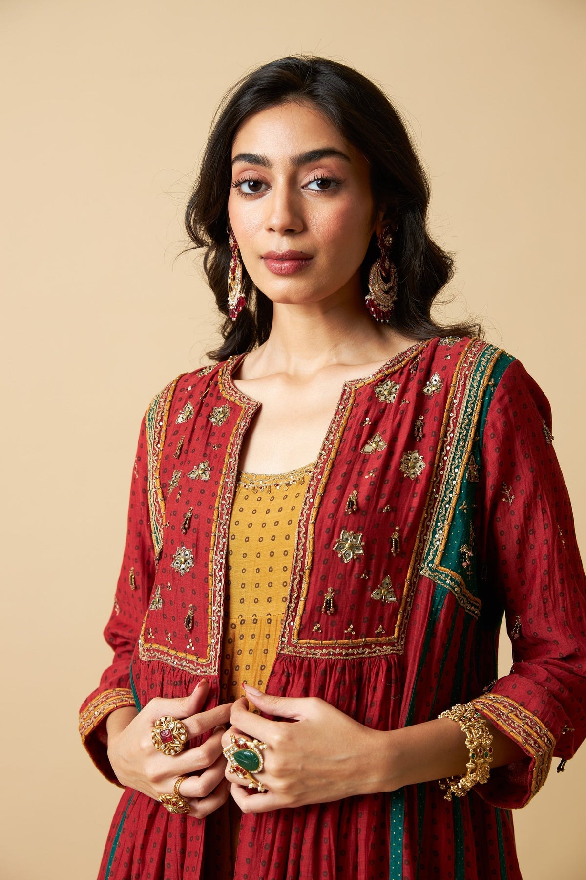 Rangrez Embroidered Jacket - CiceroniJacketPants and Pajamas