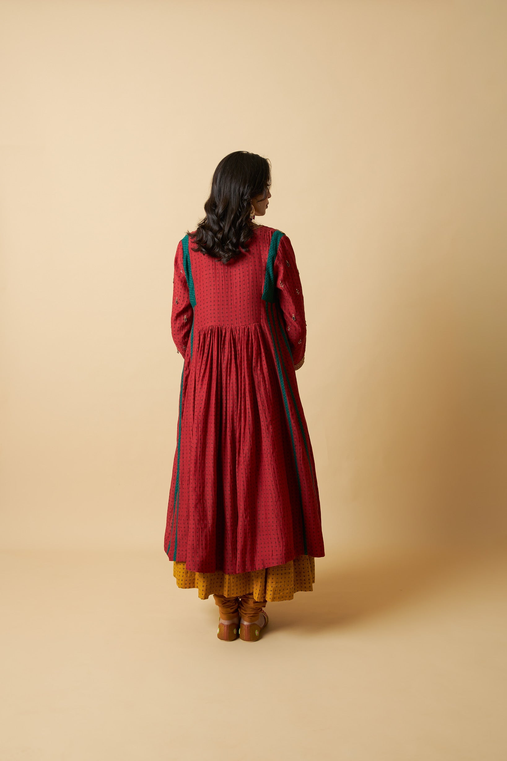 Rangrez Embroidered Kurta Set- Set of 3 - CiceroniKurta Set, Festive WearPants and Pajamas