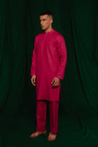 Rani Linen Men's Kurta - CiceroniKurta, Festive WearSaphed