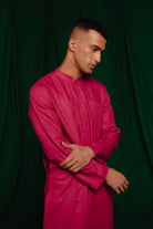 Rani Linen Men's Kurta - CiceroniKurta, Festive WearSaphed