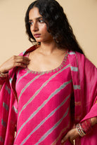 Rani Mastani Embroidered Kurta Set- Set of 3 - CiceroniKurta Set, Festive WearPants and Pajamas