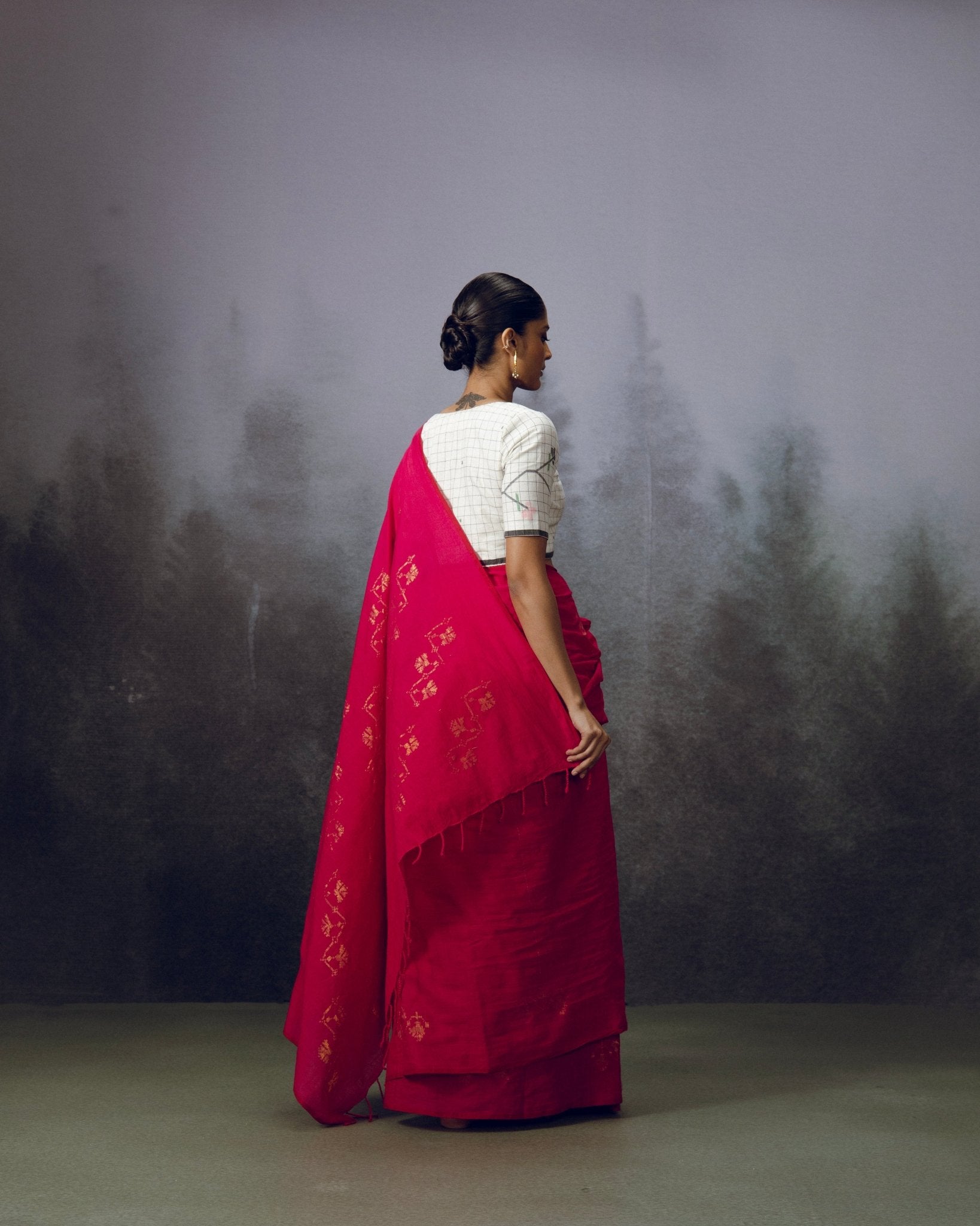 Ranjini Saree - CiceroniSareeGulmohar Calcutta
