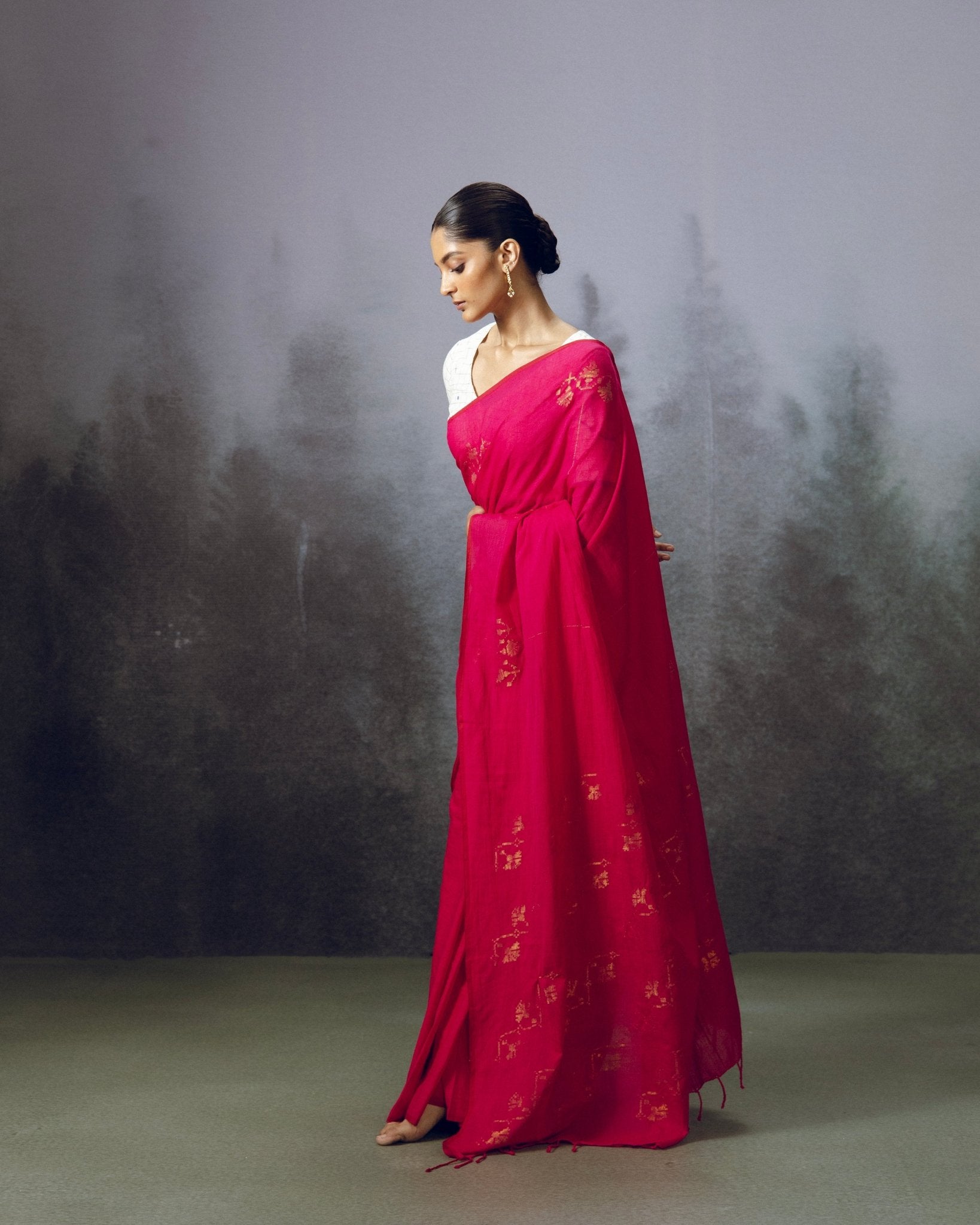 Ranjini Saree - CiceroniSareeGulmohar Calcutta