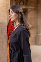 Rann Black Kurta Set with Ajrakh Dupatta - CiceroniKurta Set, Everyday WearMaidaan