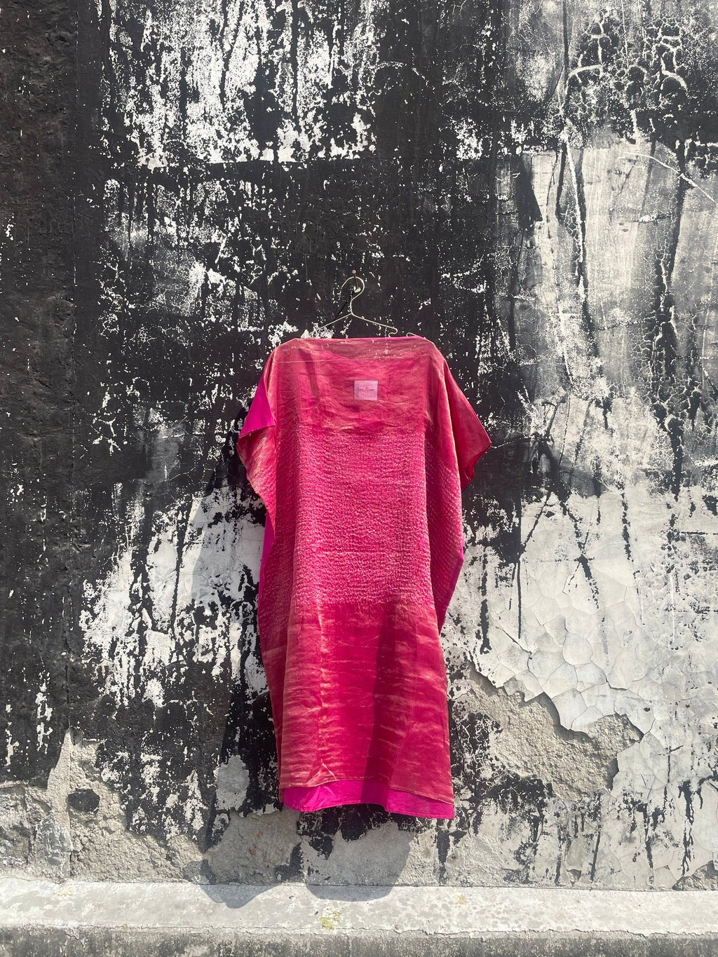 Raspberry Pink Zari Firdaus Kaftan - CiceroniKaftanAnam Husain