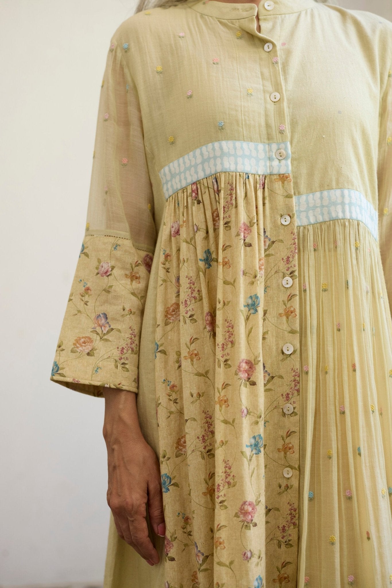 Raye Tunic Set - Yellow - CiceroniKurta Set, Everyday WearKhyati Rughani